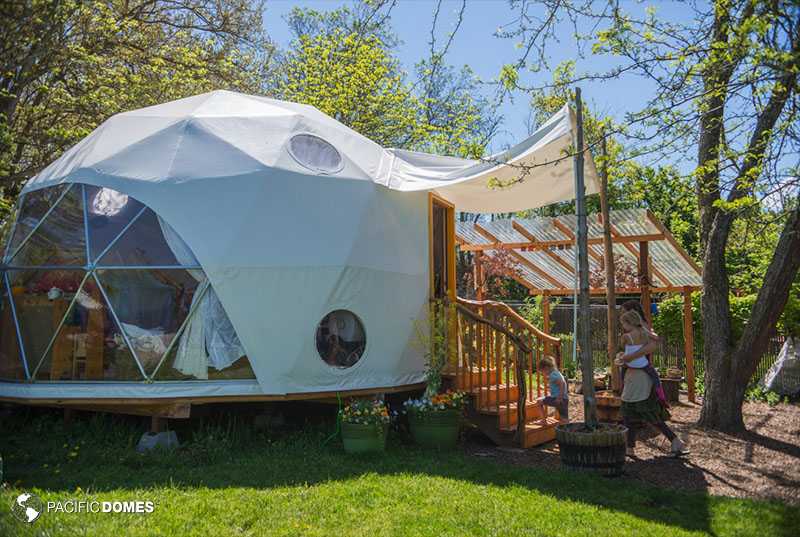 dome school, home school, school dome, backyard dome