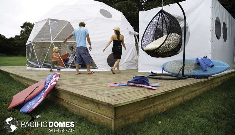 Glisten Glamping - Canvas Dome Tentt