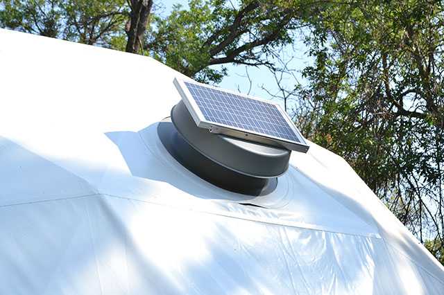 Pacific Domes - Solar Fans