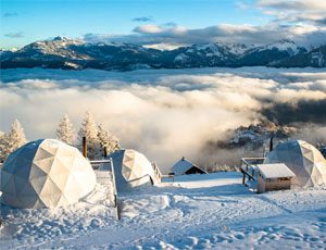 Whitepod Winter Resort Domes