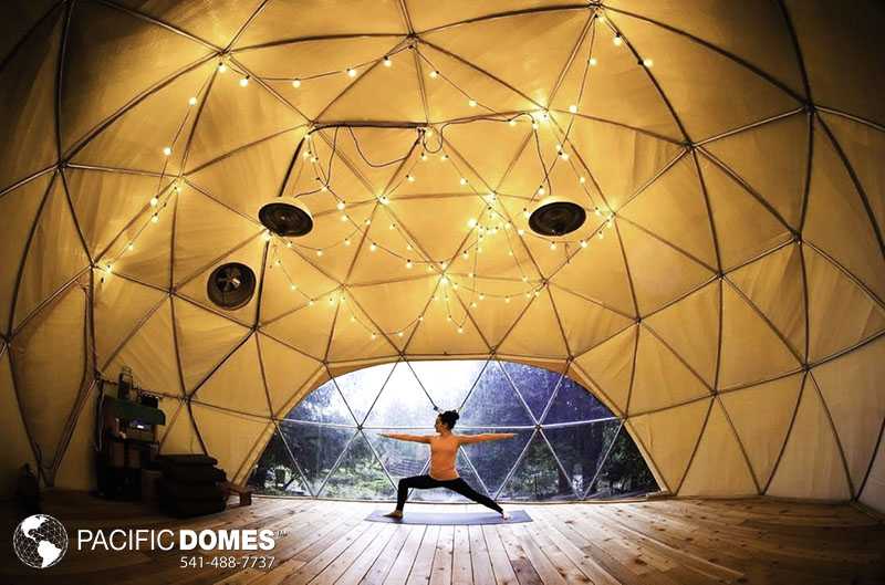 Yoga Domes A Cathedral to go Within - Pacific Domes