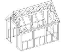 Post-n-Rafter Greenhouse