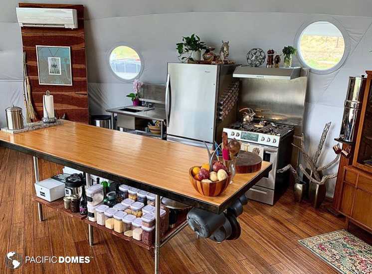 Dome Home Kitchen