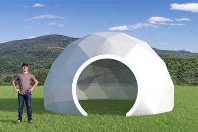 20ft Greenhouse Dome