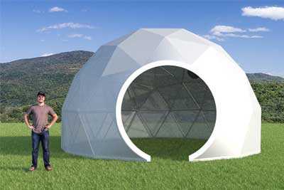24ft Greenhouse Dome