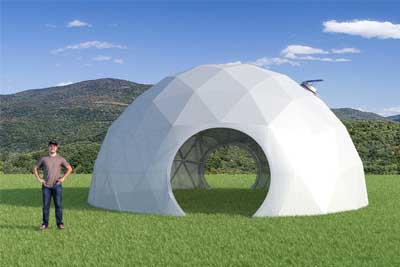 30ft Greenhouse Dome