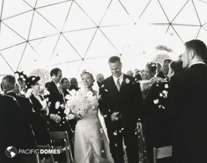 Wedding in a Pacific Dome - Treasure Island, CA
