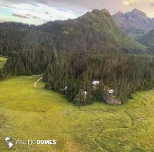 Glamping Domes - Alaskan rewilding safari