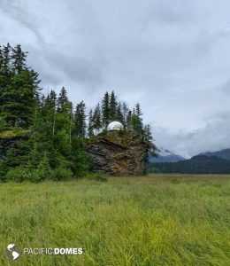 Glamping Domes - Rewilding in Alaskan wilderness