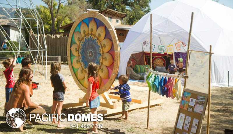 Festiva;l Dome Tent - Circle of Children
