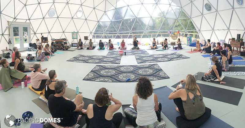 50 ft. yoga dome