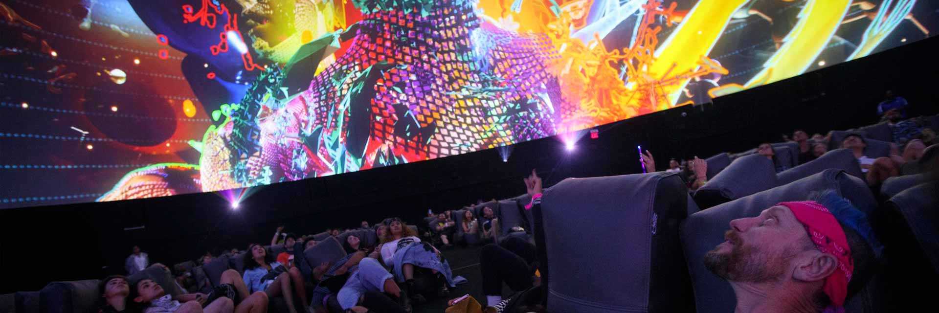 120ft Coachella Projection Theater Dome