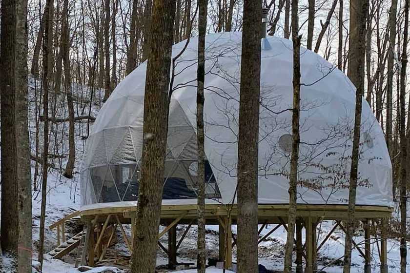 36 ft. dome home