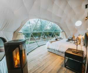 24-ft. Dome interior - Cross Hill, New Zealand