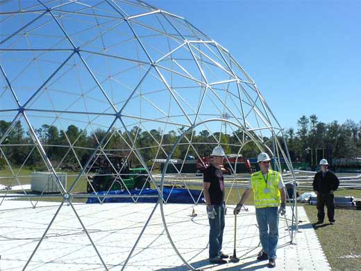 Dome Frame Assembly & Construction