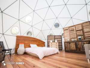 24' dome indoors