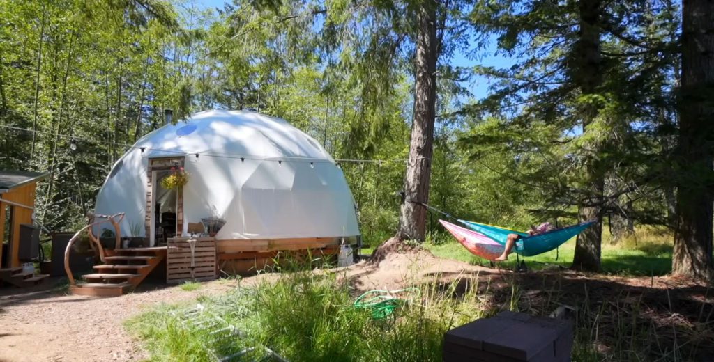 30-ft. Woodland Dome Home in Washington