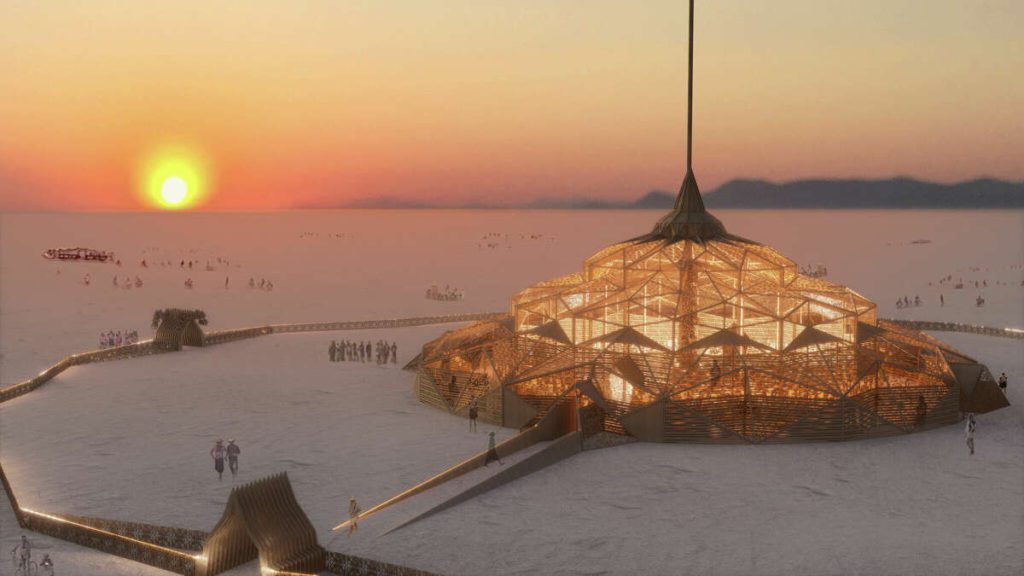 Temple of the Heart - Burning Man 2023