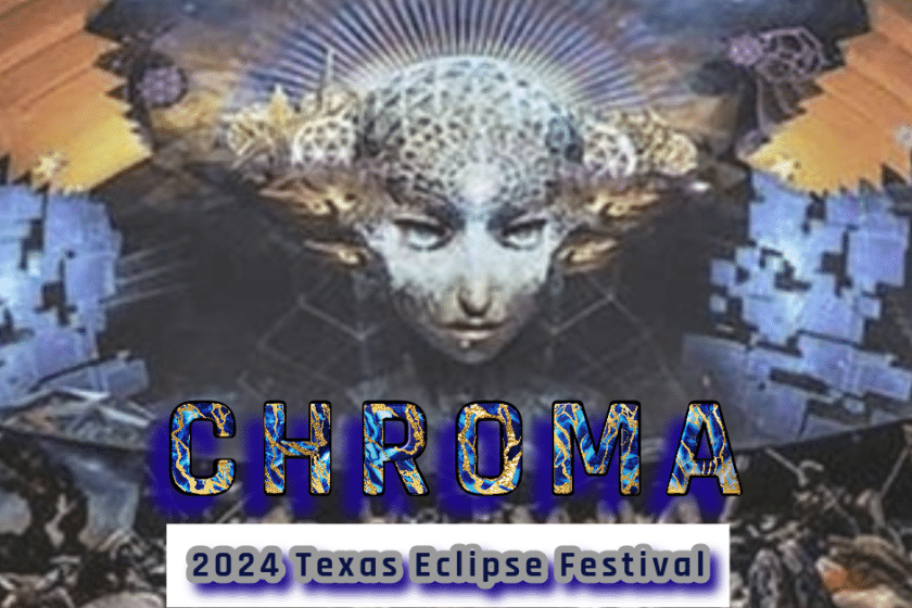 CHROMA Multiversa Dome - 2024 Texas Eclipse Festival
